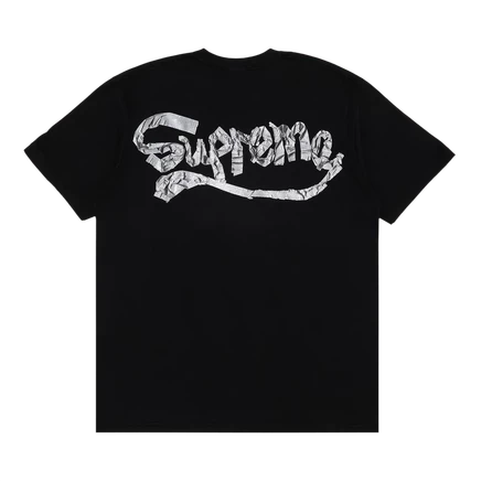Футболка Supreme Tape 'Black' черная