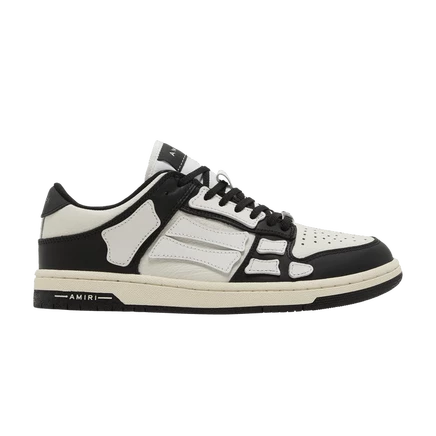 Кроссовки Amiri Skel Top Low, черно-белые