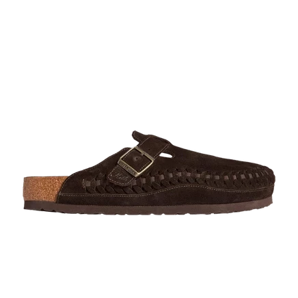 Мужские сабо Kith x Birkenstock Boston, коричневые