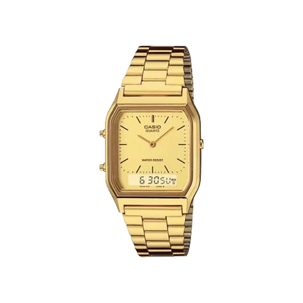 Винтажные часы Casio 'Gold' золотые