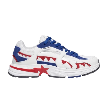 Кроссовки Bape Shark Sta M1 Country Pack UK, белые