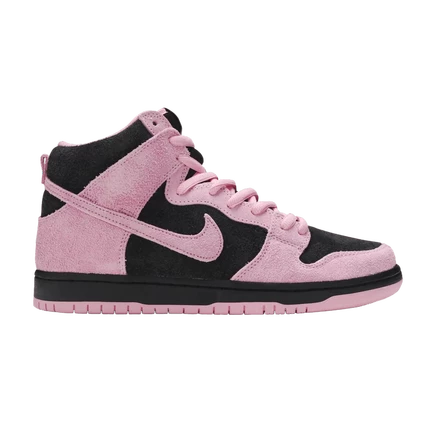 Кроссовки Nike Dunk High Pro Premium SB 'Invert Celtics' розового цвета