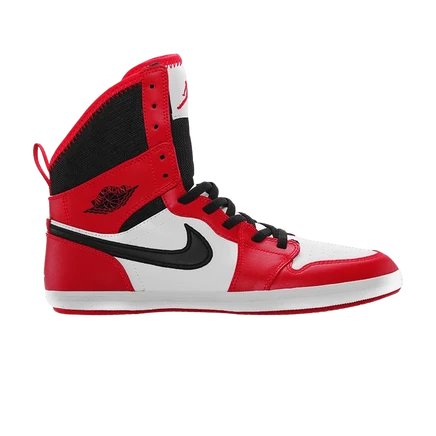Кроссовки Air Jordan 1 Skinny High GS Gym Red, красные