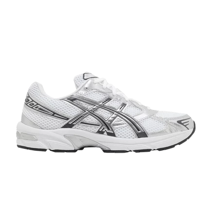 Мужские кроссовки Asics Gel 1130, бело-серебристо-черные