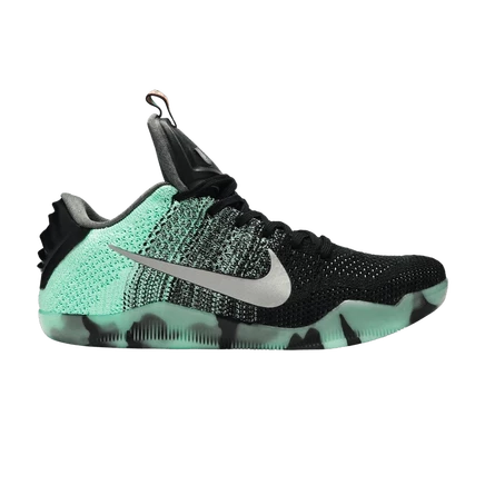 Кроссовки Nike Kobe 11 Elite Low All Star Northern Lights, зеленые
