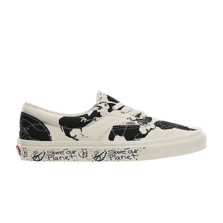 Унисекс кеды Vans Era Save Our Planet, бело-черные