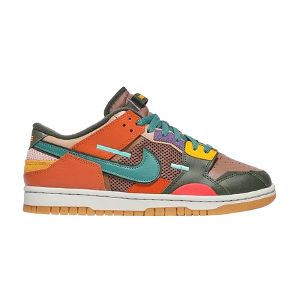 Кроссовки Nike Dunk Low «Scrap», разноцветные