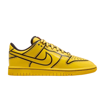Детские кроссовки LEGO x Nike Dunk Low GS, желтые