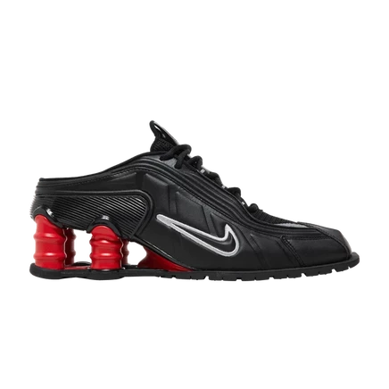 Martine Rose x Кроссовки Nike Wmns Shox Mule MR4 'Black Comet Red' черные