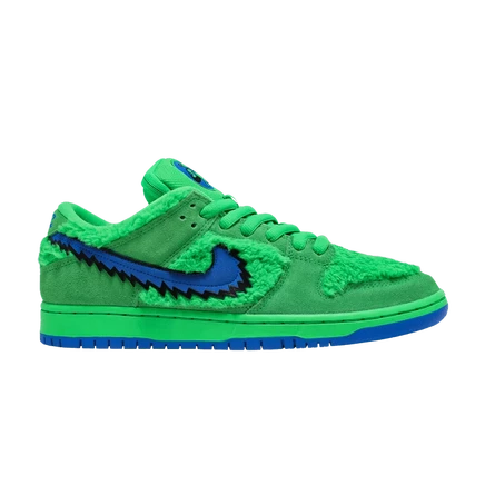 Кроссовки Nike Dunk Low SB x Grateful Dead «Green Bear», зеленые