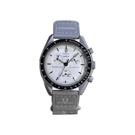 Swatch x Omega Bioceramic Moon '1965' серый