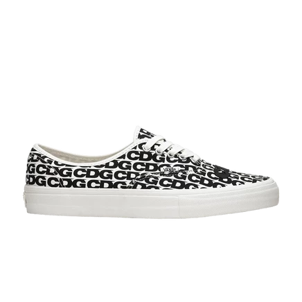 Мужские кроссовки Vans Authentic CDG Print, белые