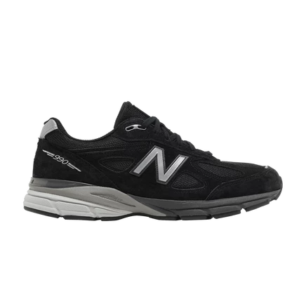 Мужские кроссовки New Balance 990v4 Made in USA, черные