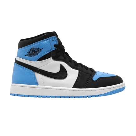 Кроссовки Air Jordan 1 UNC Toe, синие