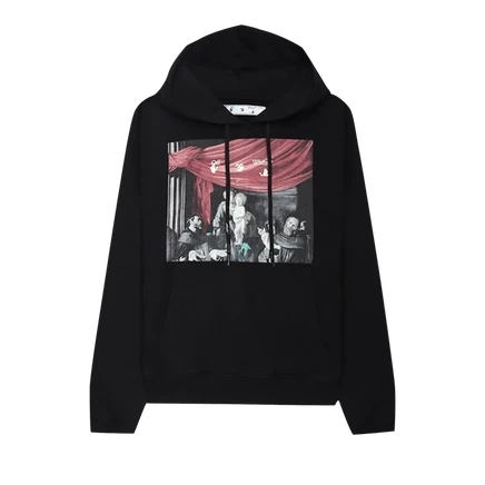 Мужская футболка Off-White Caravaggio Paint Over, черная