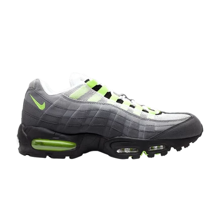 Кроссовки Nike Air Max 95 OG «Neon», белые