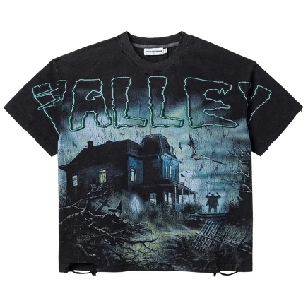 Мужская футболка Vale Forever Horror, черно-зеленая