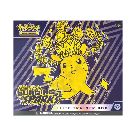 Набор Pokémon «Бушующие искры» Elite Trainer Box