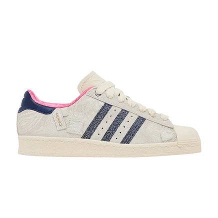 MENACE x adidas Superstar 82 'Wonder White Темно-синий' белый