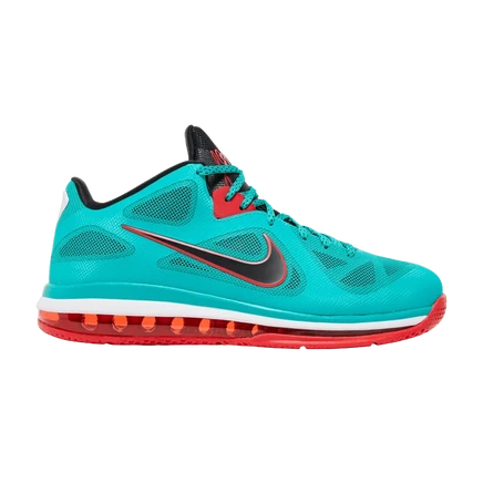 Кроссовки Nike LeBron 9 Low Reverse Liverpool, бирюзовые