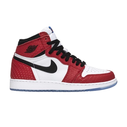 Детские кроссовки Air Jordan 1 Origin Story, красные