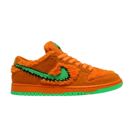 Кроссовки Nike Dunk Low SB Grateful Dead Orange Bear, оранжевые