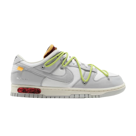 Кроссовки Nike Off-White Dunk Low 08 of 50, белые