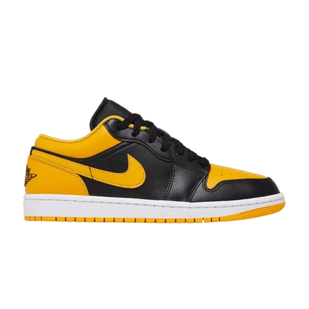 Кроссовки Air Jordan 1 Low Yellow Ochre, желтые