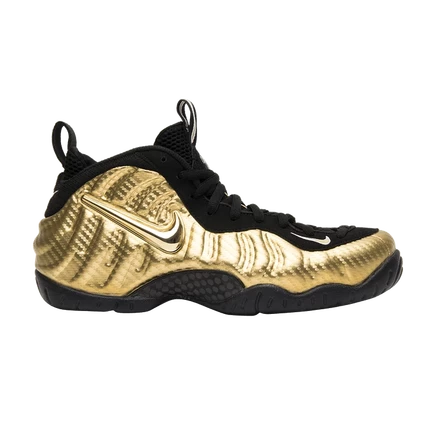 Кроссовки Nike Air Foamposite Pro, золотистые