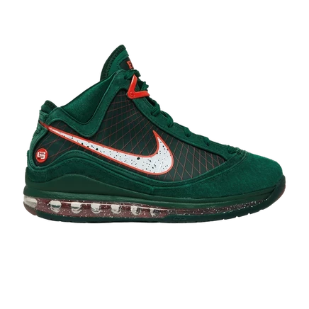 Кроссовки Nike LeBron 7 Retro Rattlers, зеленые
