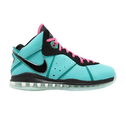 Кроссовки Nike LeBron 8 Retro «South Beach», бирюзовые