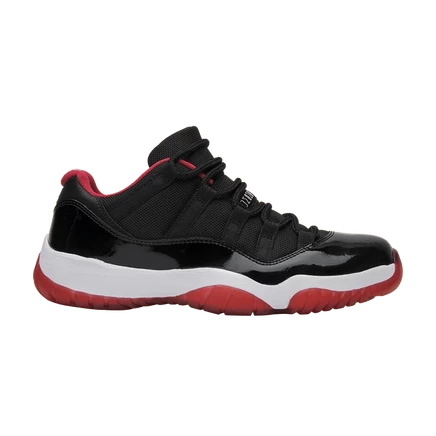 Мужские кроссовки Air Jordan 11 Retro Low Bred, черные