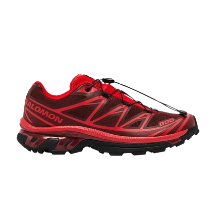 Кроссовки Salomon XT-6 Rum Raisin Fired Brick, красные