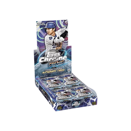 Коллекционные бейсбольные карты Topps Chrome Cosmic 2025 набор, разноцветный