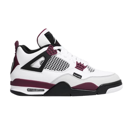 Кроссовки Air Jordan 4 Retro Paris Saint-Germain, белые