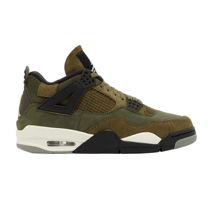 Мужские кроссовки Air Jordan 4 SE Craft «Olive», оливковые