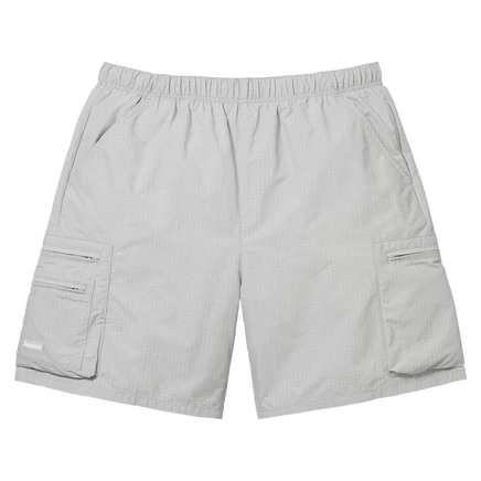 Мужские шорты Supreme Ripstop Cargo Water, серые