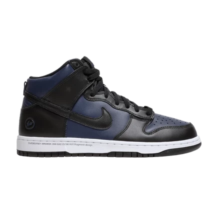 Кроссовки Nike x Fragment Design Dunk High «Tokyo», синие