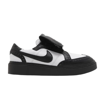 Кроссовки Nike Kwondo 1 G-Dragon кожаные, черно-белые
