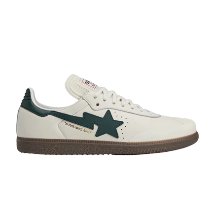 Кроссовки BAPE x adidas Samba, белые