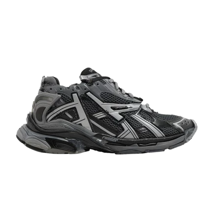 Кроссовки Balenciaga Runner, тёмно-серые и черные