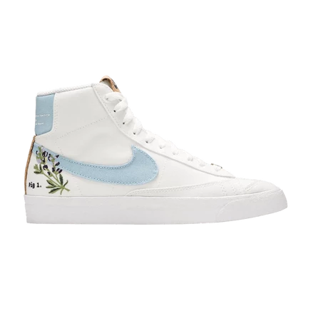 Блейзер Nike Wmns Mid '77 SE 'Индиго' белого цвета