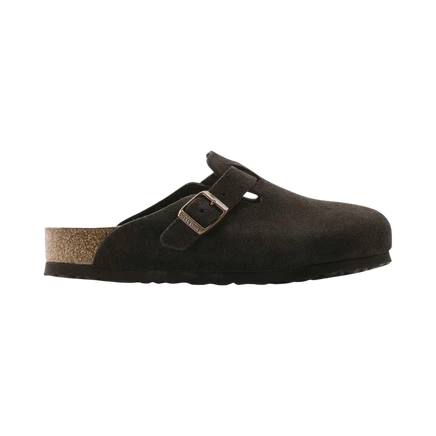 Мужские сабо Birkenstock Boston Soft Footbed, коричневые