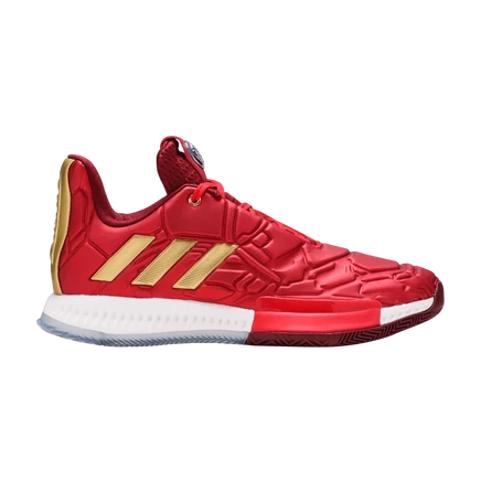 Детские кроссовки Adidas Harden Vol. 3 J «Iron Man», красные