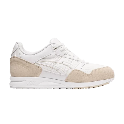 Женские кроссовки Asics Gel Saga «White Beige», бело-бежевые