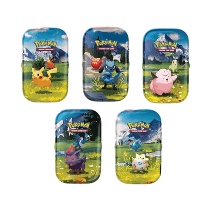 Мини-жестяная коробка Pokemon Mega Evolution: Ascended Heroes «Mystery», разноцветная