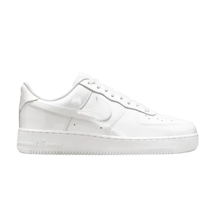 Кроссовки Nike Air Force 1 Low, лакированные, белые