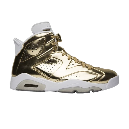 Кроссовки Air Jordan 6 Retro Pinnacle, золотистые