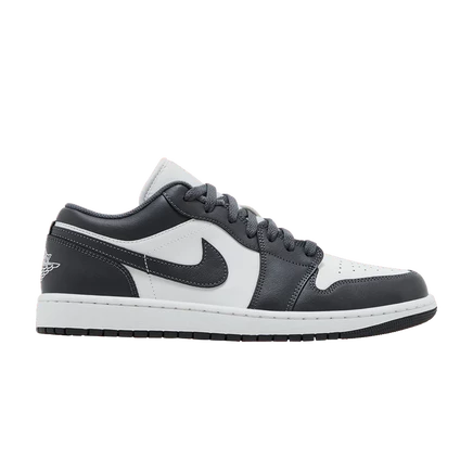 Кроссовки Air Jordan 1 Low, серо-белые