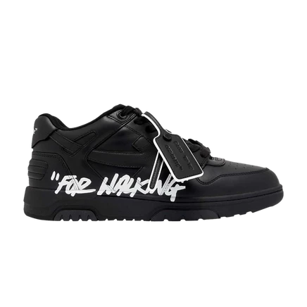 Кроссовки Off-White Out Of Office «For Walking» черно-белые